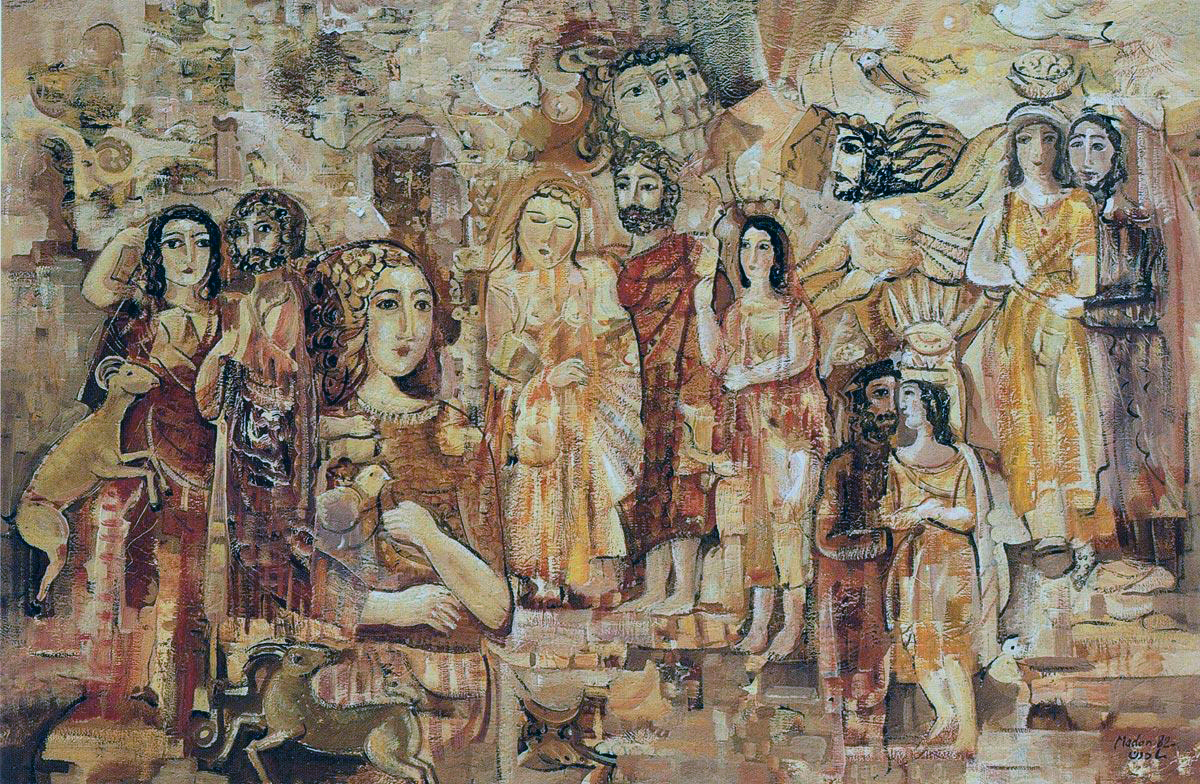 Madoun Celebration National Museum Damascus | Art Blog | Musings of Artist Kathryn Kaiser