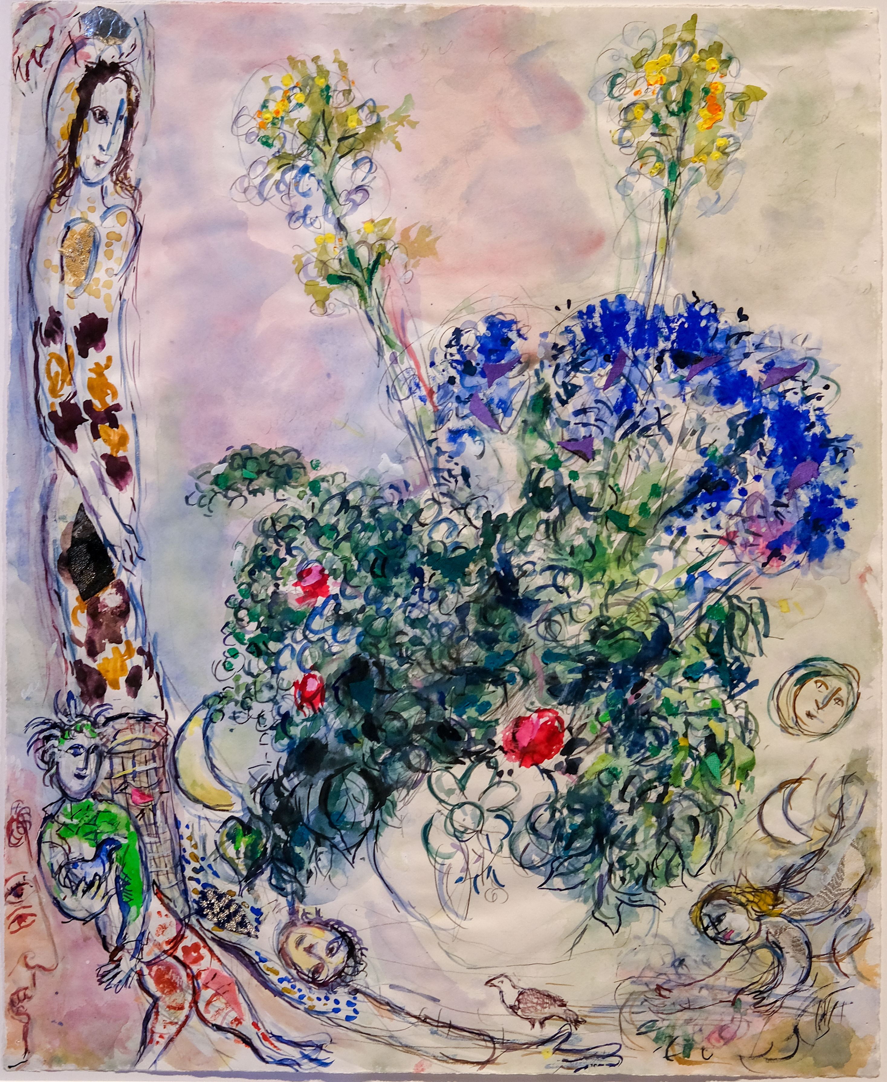 Variation on Theme of Magic Flute - Chagall