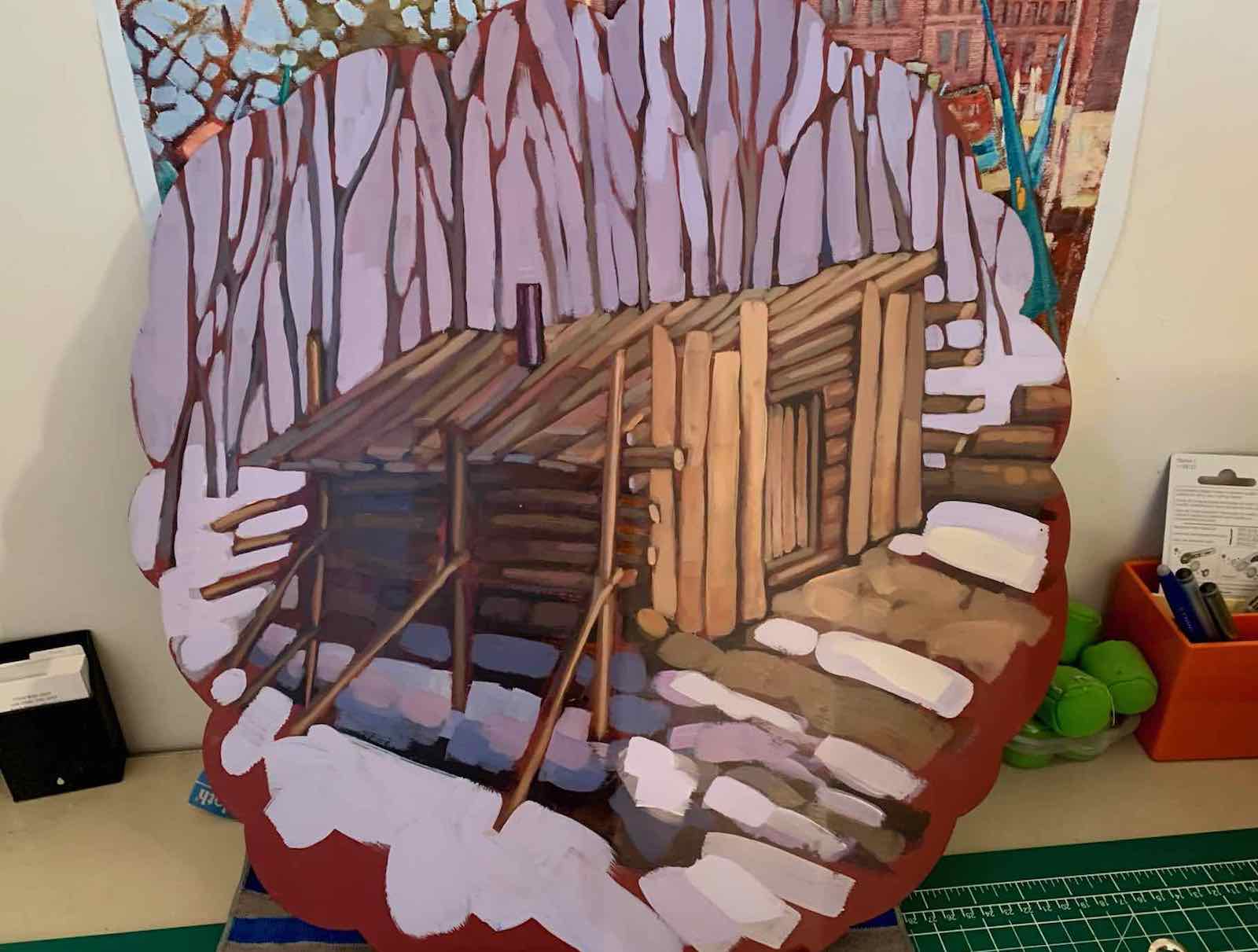 Art Trees of Oro-Medonte shack